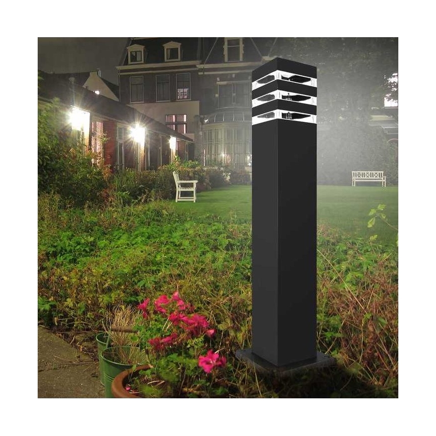 Outdoor lamp TEKSAS 1xE27/12W/230V IP44 44 cm graphite