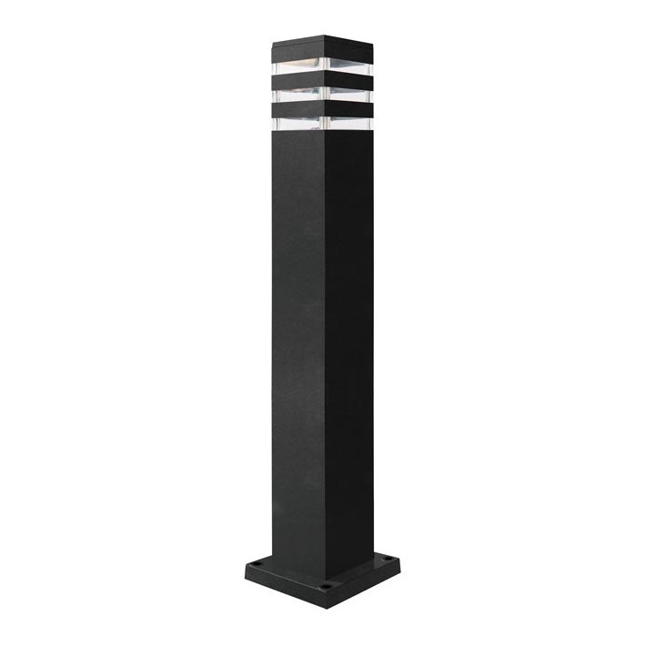 Outdoor lamp TEKSAS 1xE27/12W/230V IP44 74 cm anthracite