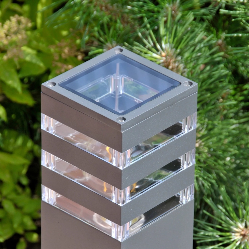Outdoor lamp TEKSAS 1xE27/12W/230V IP44 74 cm graphite