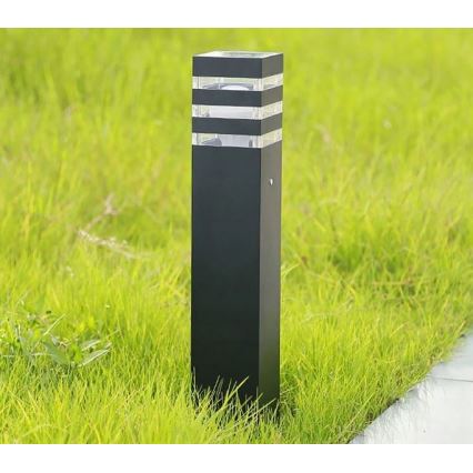 Outdoor lamp TEKSAS 1xE27/12W/230V IP44 74 cm graphite