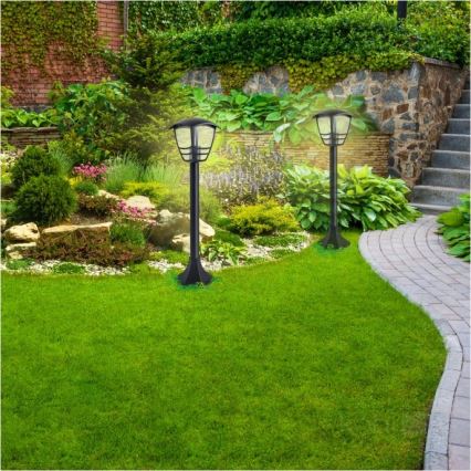 Outdoor lamp TEVIO 1xE27/60W/230V IP54 97 cm black