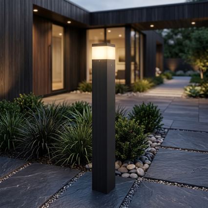 Outdoor lamp VESPER 1xG9/5W/230V IP44 80 cm, black