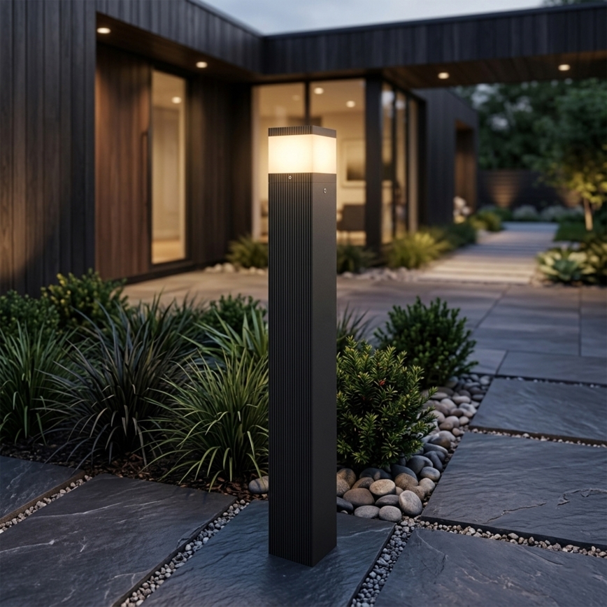 Outdoor lamp VESPER 1xG9/5W/230V IP44 80 cm, black