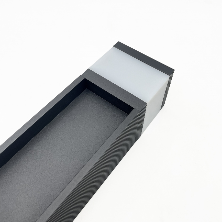 Outdoor lamp VESPER 1xG9/5W/230V IP44 80 cm, black