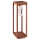 Outdoor lamp VIMO 1xE27/15W/230V 50 cm IP44 copper
