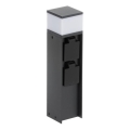 Outdoor lamp with 2 sockets DASTEN 1xG9/11W/230V 30 cm IP44 black