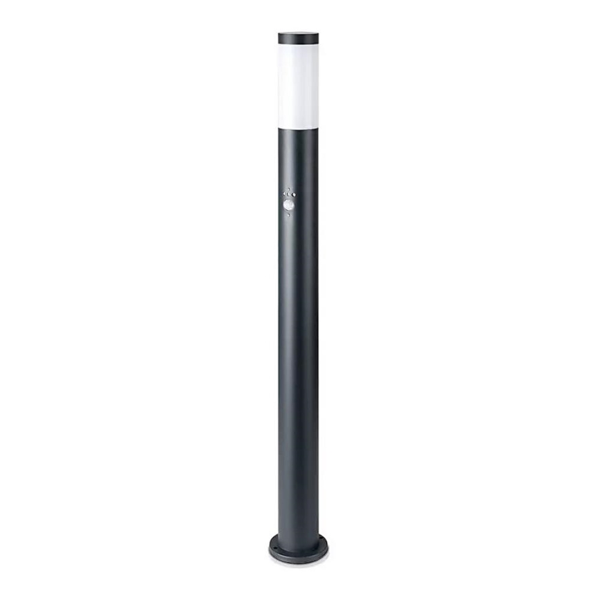Outdoor lamp with a sensor 1xE27/60W/230V IP44 110cm anthracite