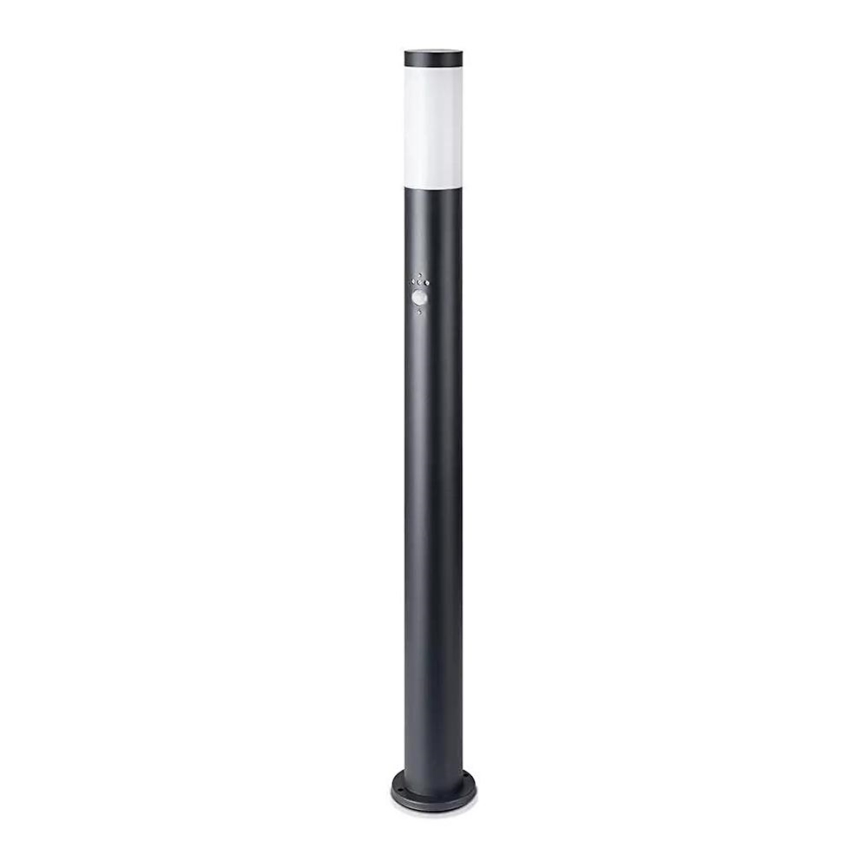 Outdoor lamp with a sensor 1xE27/60W/230V IP44 110cm black