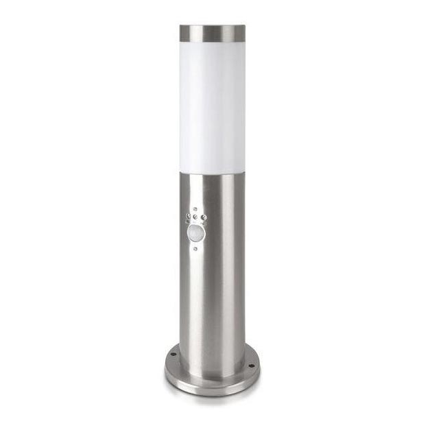 Outdoor lamp with a sensor 1xE27/60W/230V IP44 45cm matte chrome