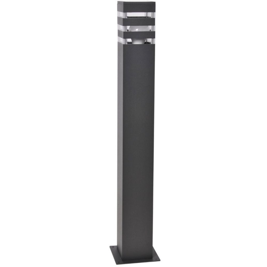Outdoor lamp with sensor TEKSAS 1xE27/12W/230V IP44 74 cm anthracite