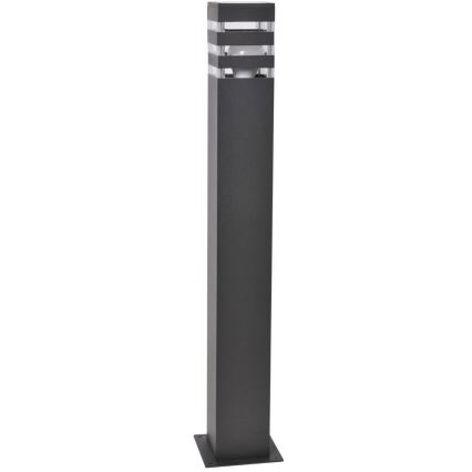 Outdoor lamp with sensor TEKSAS 1xE27/12W/230V IP44 74 cm graphite