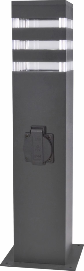 Outdoor lamp with socket TEKSAS 1xE27/20W/230V IP54 44 cm