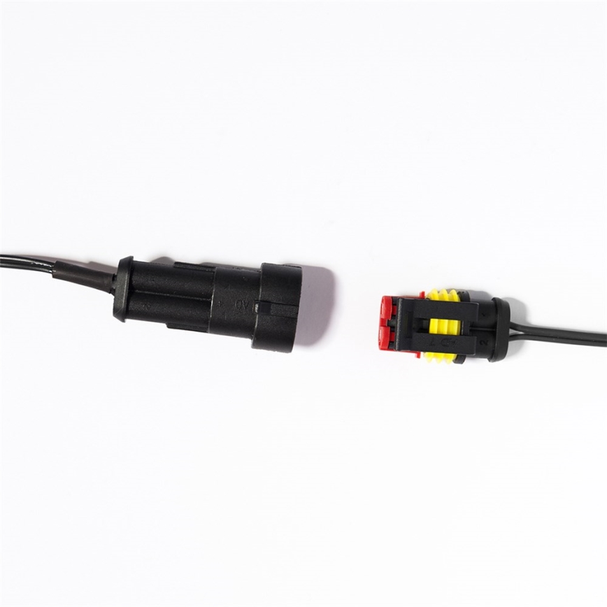 LED outdoor extension string CONE FILAMENT 20xE10 14m multicolour/warm white IP44, Made in the Czech Republic