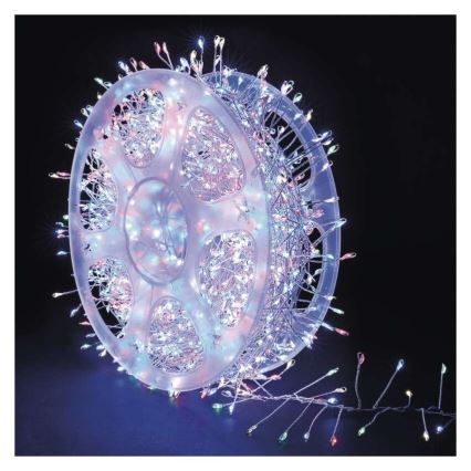 Outdoor LED string 1920xLED/8 functions 19,2m IP44 multicolor