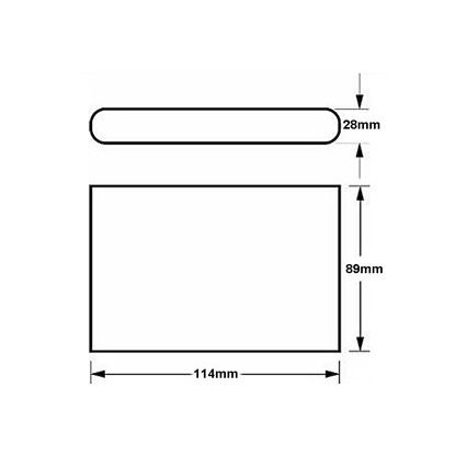 Outdoor LED wall light FLOW 2xLED/3W/230V IP54 black