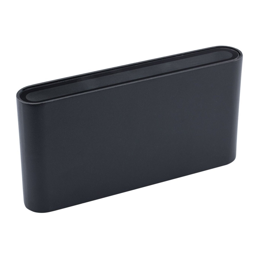 Outdoor LED wall light FLOW 2xLED/6W/230V IP54 black