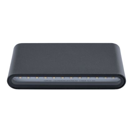 Outdoor LED wall light FLOW 2xLED/6W/230V IP54 black