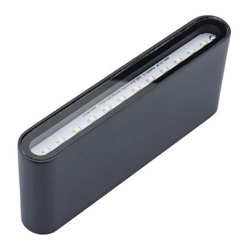 Outdoor LED wall light FLOW LED/6W/230V IP54 black