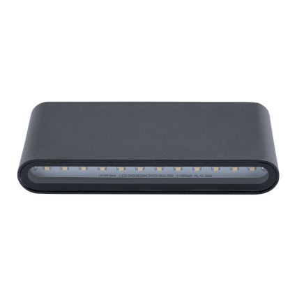 Outdoor LED wall light FLOW LED/6W/230V IP54 black