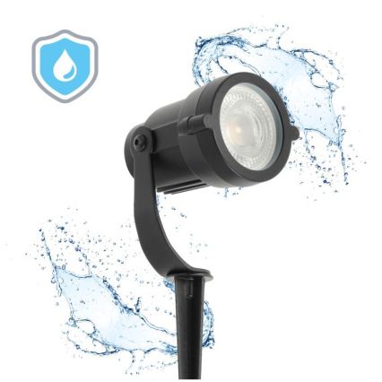 Outdoor light BLAKE UNO 1xGU10/35W/230V IP65 black