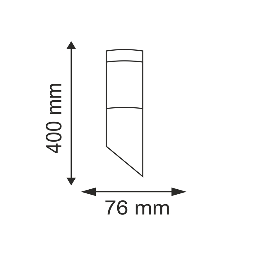 Outdoor light LIVIA 1xE27/10W/230V IP44