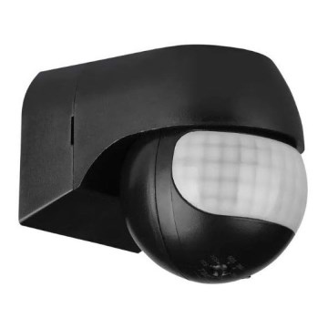 Outdoor motion sensor 230V IP44 black
