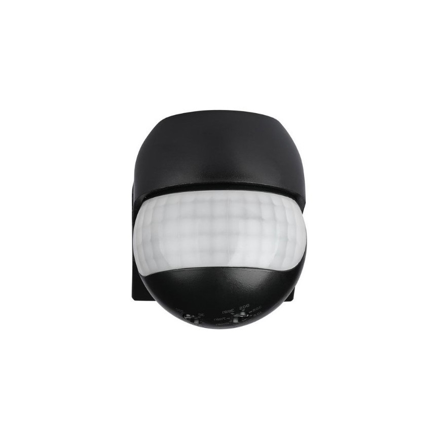 Outdoor motion sensor 230V IP44 black
