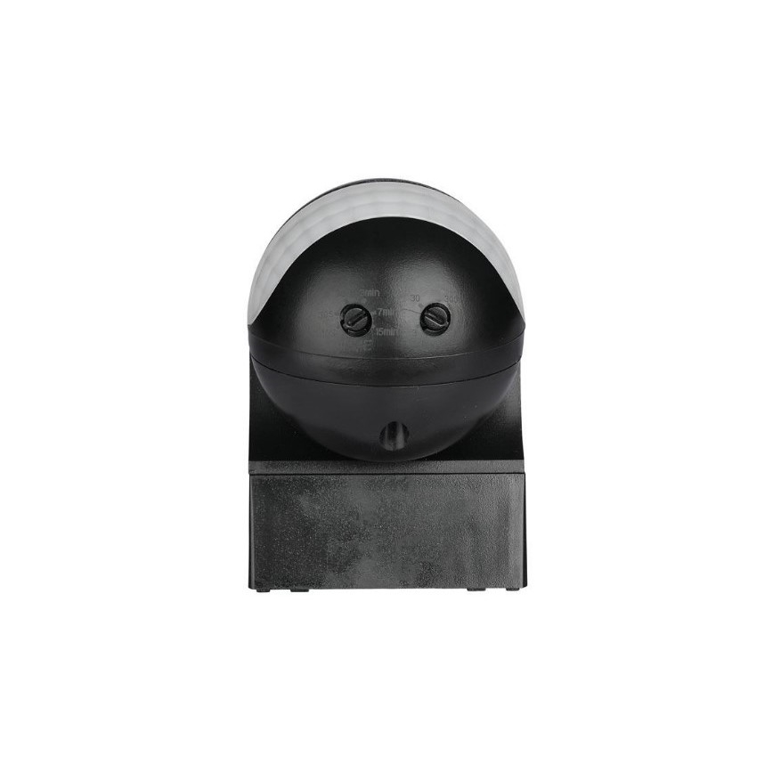 Outdoor motion sensor 230V IP44 black