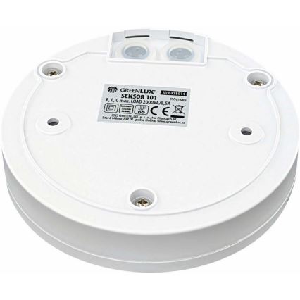 Outdoor motion sensor 360x120° white IP65