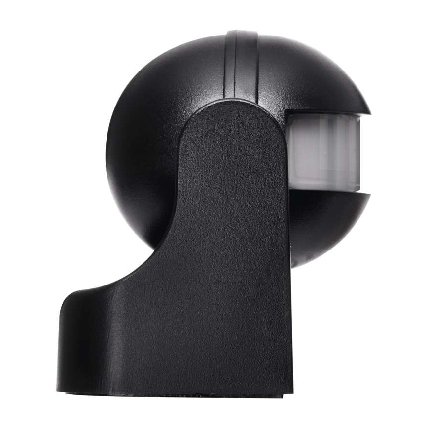 Outdoor motion sensor PIR B 180° 1200W/230V IP44 black