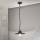 Outdoor pendant light EDWARD 1xE27/60W/230V IP44 black