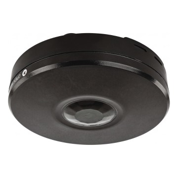 Outdoor PIR motion and dusk sensor, 2000W/230V, IP65, Black