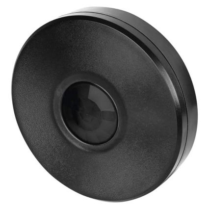 Outdoor PIR motion and dusk sensor, 2000W/230V, IP65, Black