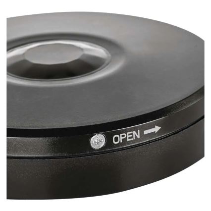 Outdoor PIR motion and dusk sensor, 2000W/230V, IP65, Black