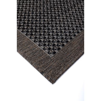 Outdoor rug EXPRESS NEW OUTDOOR 120x160 cm anthracite/brown