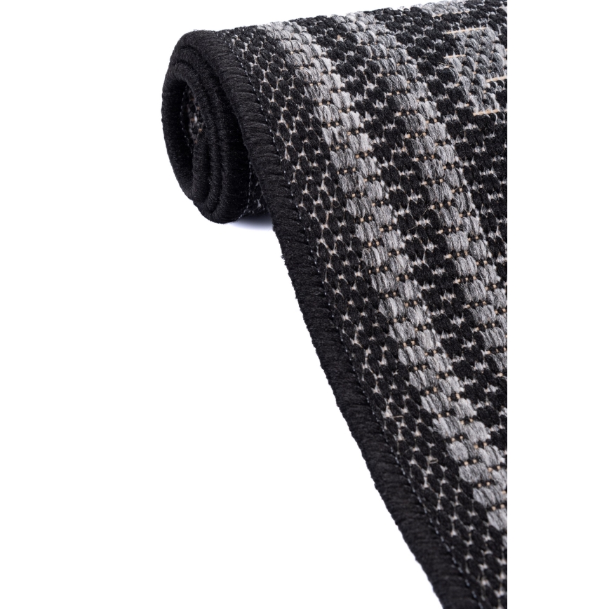 Outdoor rug EXPRESS NEW OUTDOOR 120x160 cm Anthracite