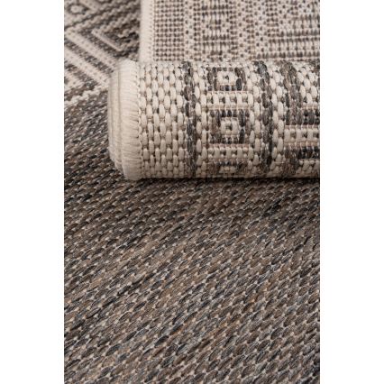 Outdoor rug EXPRESS NEW OUTDOOR 120x160 cm gray/beige
