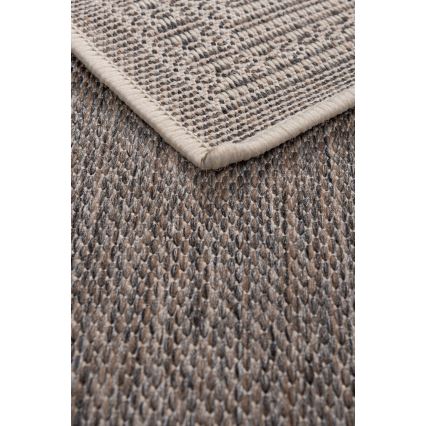 Outdoor rug EXPRESS NEW OUTDOOR 120x160 cm gray/beige