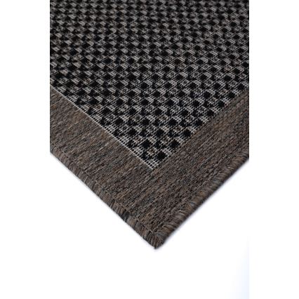 Outdoor rug EXPRESS NEW OUTDOOR 80x150 cm Anthracite/Brown