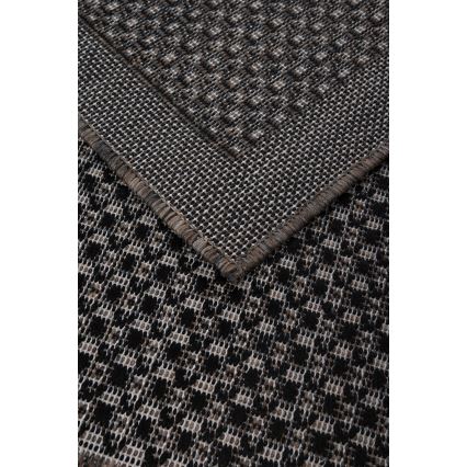 Outdoor rug EXPRESS NEW OUTDOOR 80x150 cm Anthracite/Brown