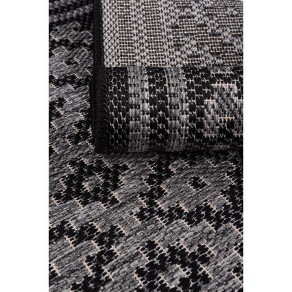 Outdoor rug EXPRESS NEW OUTDOOR 80x150 cm anthracite