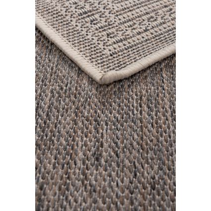 Outdoor rug EXPRESS NEW OUTDOOR 80x150 cm grey/beige