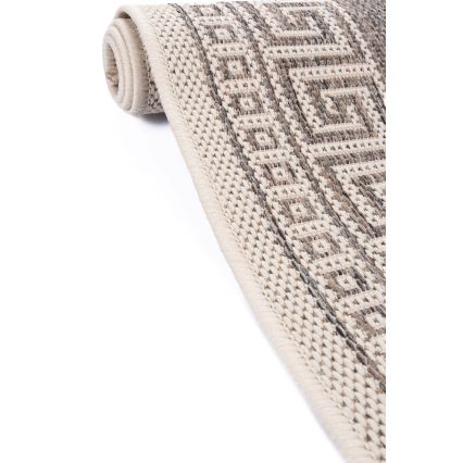 Outdoor rug EXPRESS NEW OUTDOOR 80x150 cm grey/beige