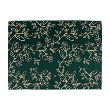 Outdoor rug JUNGLE 160x220 cm green/leaf pattern