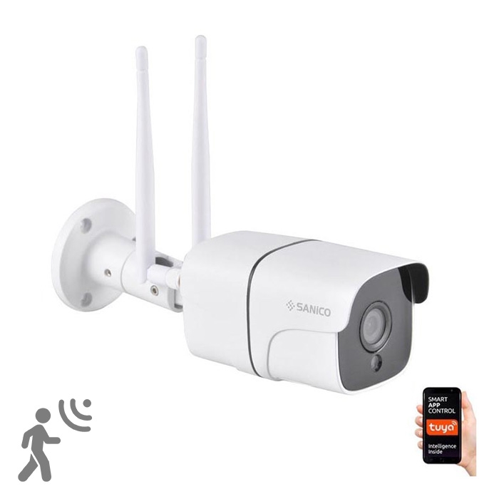 Outdoor smart camera COSMO LED/230V/Wi-Fi Tuya IP65