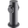 Outdoor socket column 2Z 230V IP44 black round