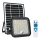 Outdoor solar floodlight with a sensor LED/10W/3,7V 4000K IP65 + remote control