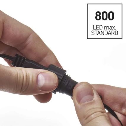 Outdoor splitter cable for connecting string lights, 0.5 m, IP44