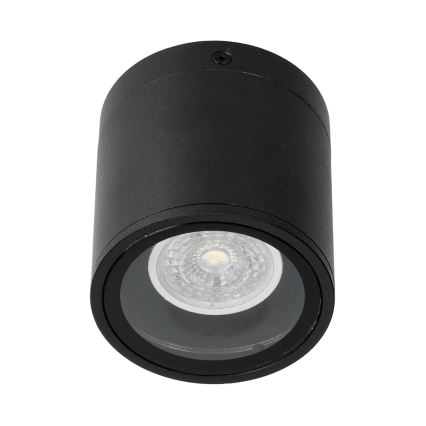 Outdoor spotlight 1xGU10/35W/230V IP54 round black
