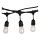 Outdoor STRING string lights 15m 15xE27/25W/230V IP54